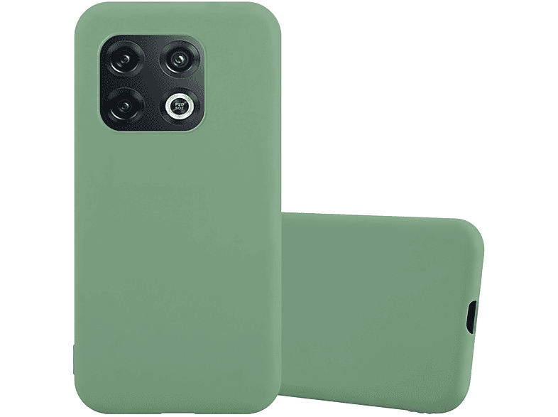 Hülle CADORABO GRÜN Style, im PASTELL PRO TPU Backcover, 10 5G, CANDY Candy OnePlus,