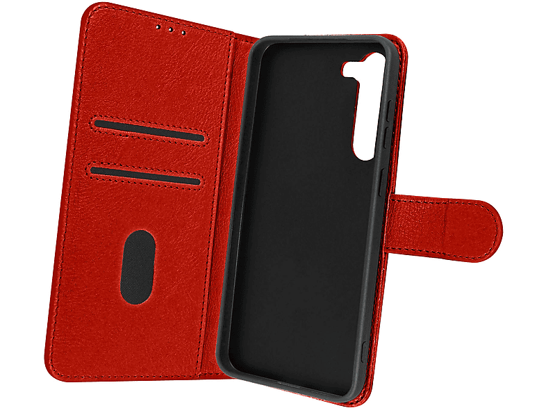 AVIZAR Chesterfield Series, Galaxy Plus, Rot Bookcover, S23 Samsung