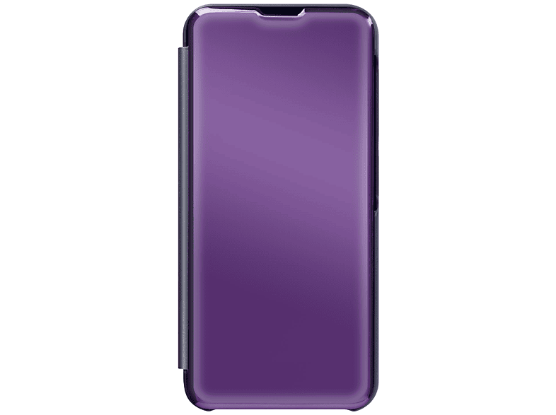 AVIZAR Clear View Standing Cover Bookcover, Samsung, Galaxy Series, S23, Dunkelviolett
