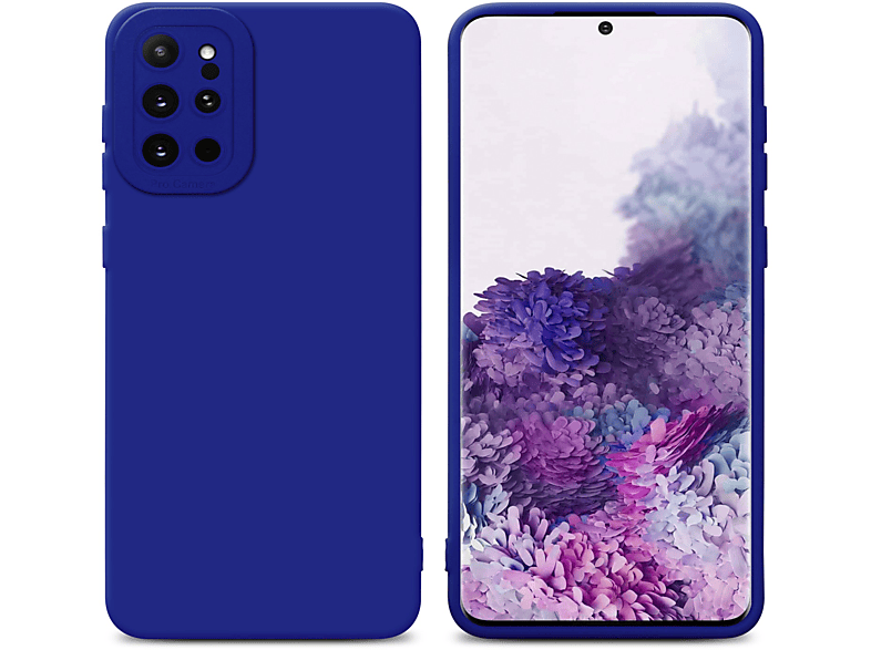 Fluid S20 TPU Style, Galaxy Schutzhülle FLUID BLAU CADORABO Backcover, Samsung, PLUS,