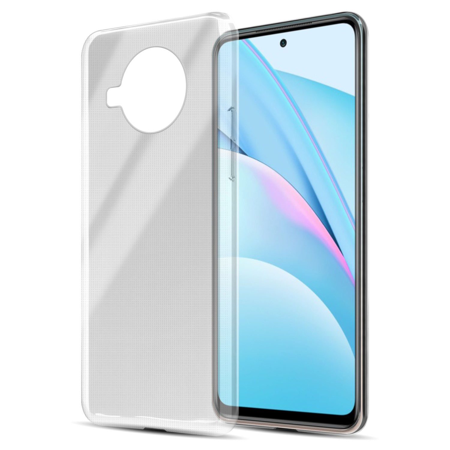 LITE, AIR Ultra VOLL TRANSPARENT Mi Backcover, 10T Schutzhülle, Xiaomi, TPU Slim CADORABO