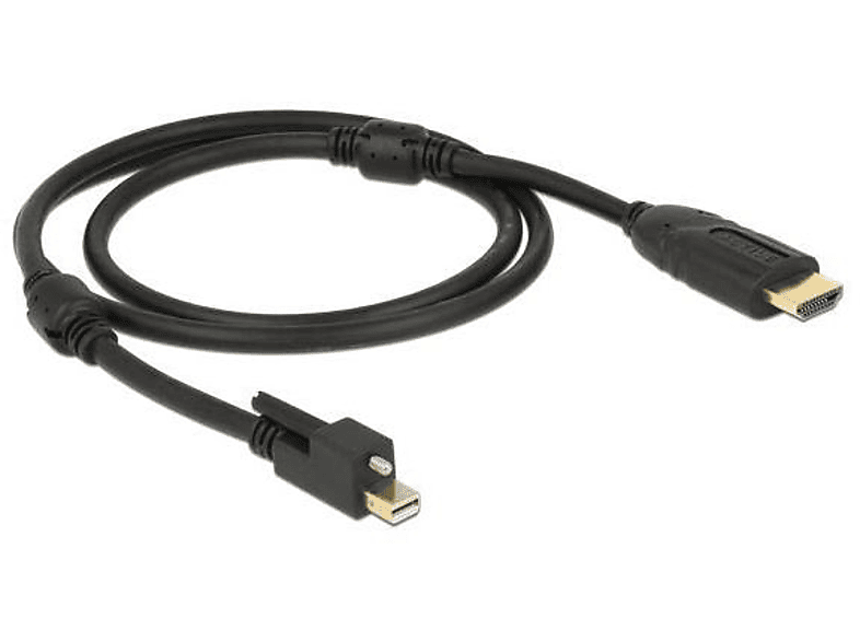 DELOCK Schwarz 83730 Kabel, HDMI