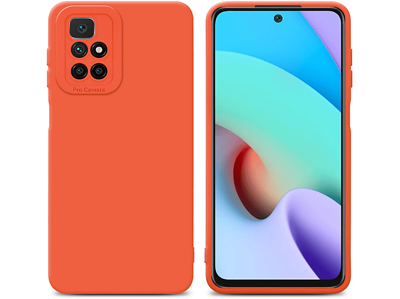 FLUID Style, Backcover, Xiaomi, ORANGE 10, Fluid RedMi TPU Schutzhülle CADORABO