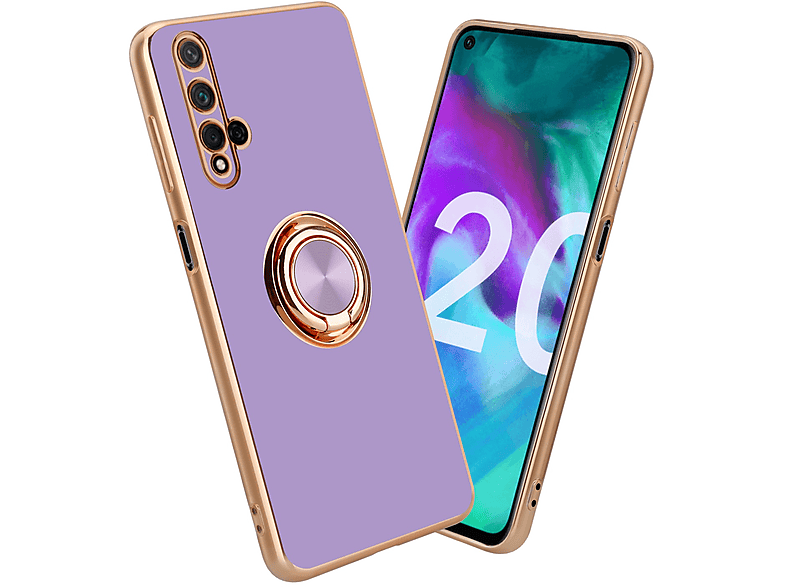 / Lila CADORABO Hell Kameraschutz magnetischer NOVA Autohalterung, Honor, Glossy 20S Huawei Backcover, mit und Hülle / - 20 Gold 5T,