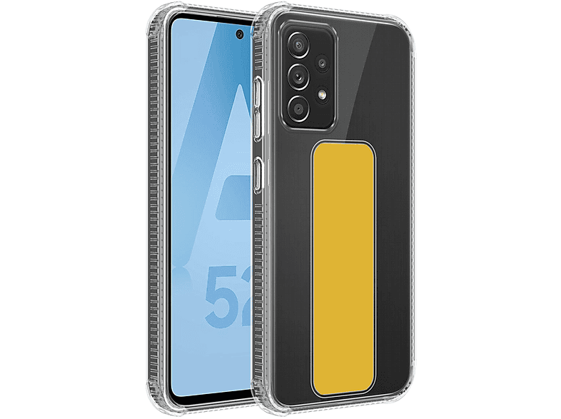 (4G CADORABO Samsung, Halterung mit Galaxy GELB Hülle 5G) und Standfunktion, / Backcover, A52 A52s, /