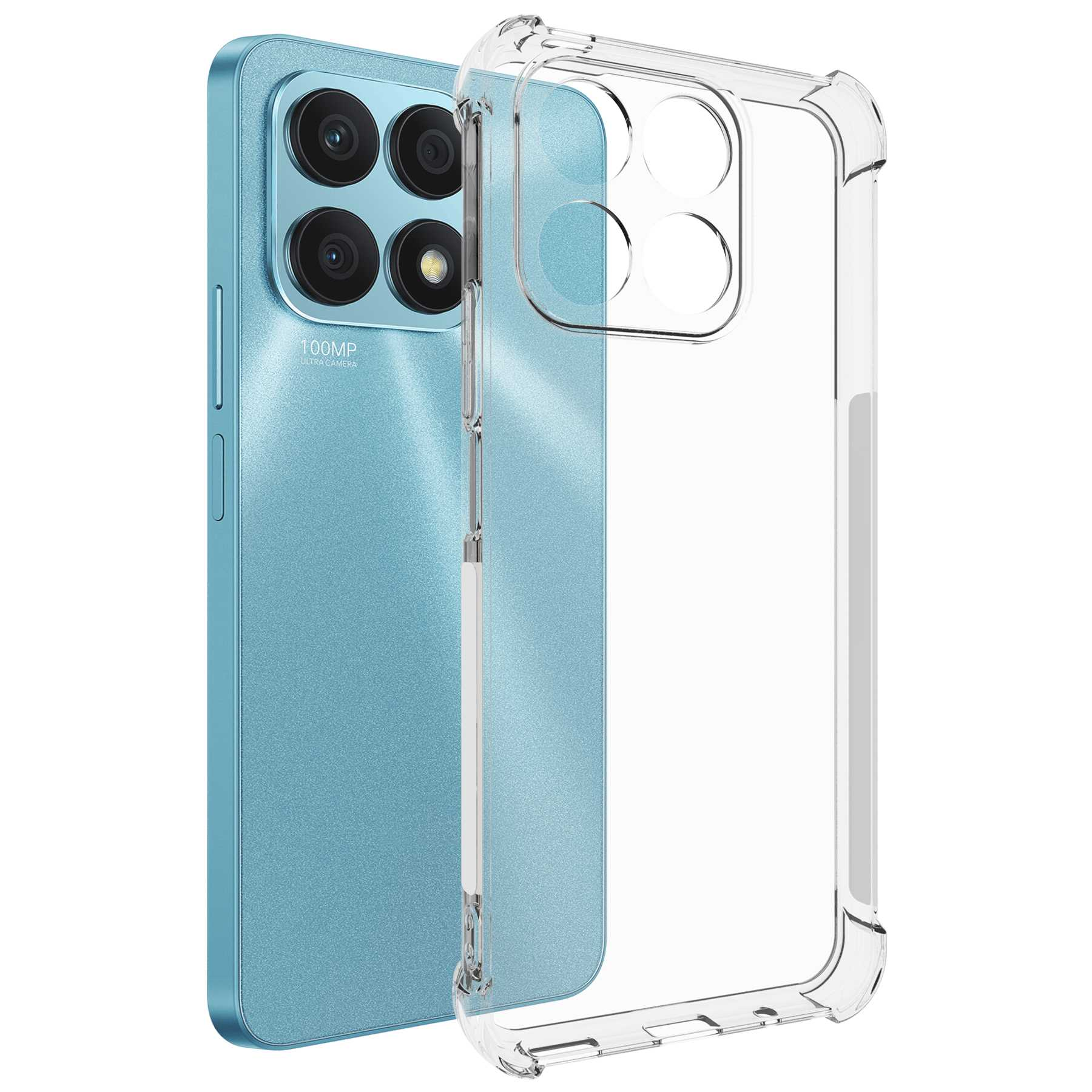 MTB MORE ENERGY Case, Honor, Transparent Clear Armor X8A, Backcover