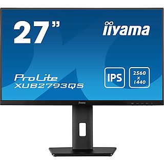 IIYAMA XUB2793QS-B1 - 27 inch - 2560 x 1440 Pixels (QHD) - IPS (In-Plane Switching)