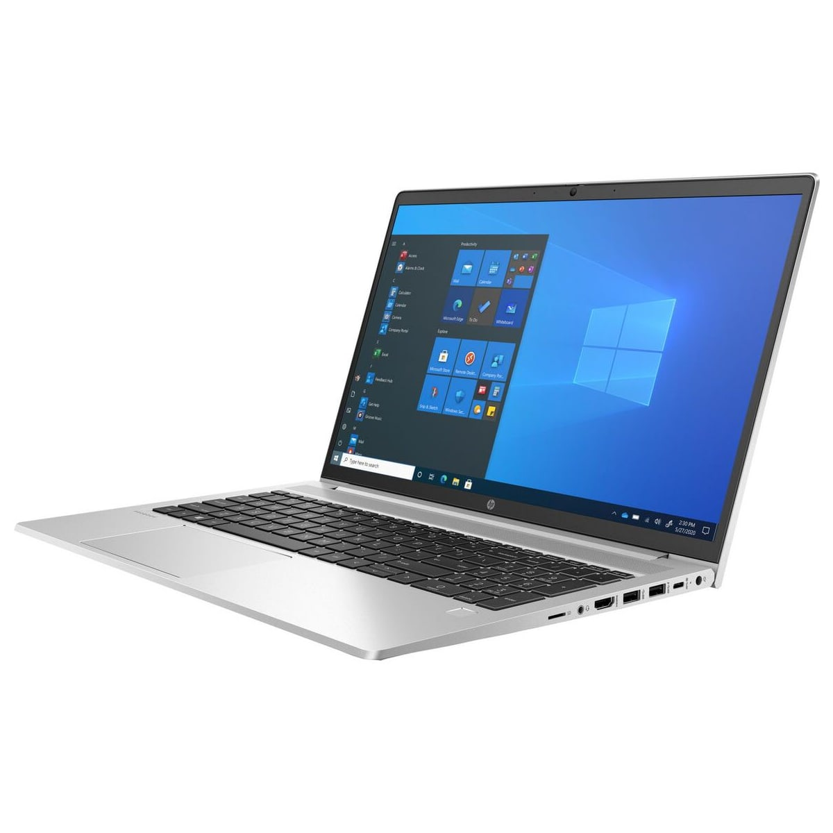 Notebook GB Intel® Display, 15,6 HP 512 RAM, 16 GB mit Core™ 2R9D7EA, Silber SSD, Prozessor, Zoll i7