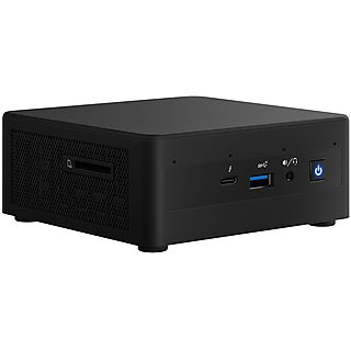 Mini PC - INTEL NUC 11, Intel Core i3-1115G4, 8 GB RAM, 512 GB SSD, FreeDOS (Sin sistema operativo), Window 11 Pro, Negro