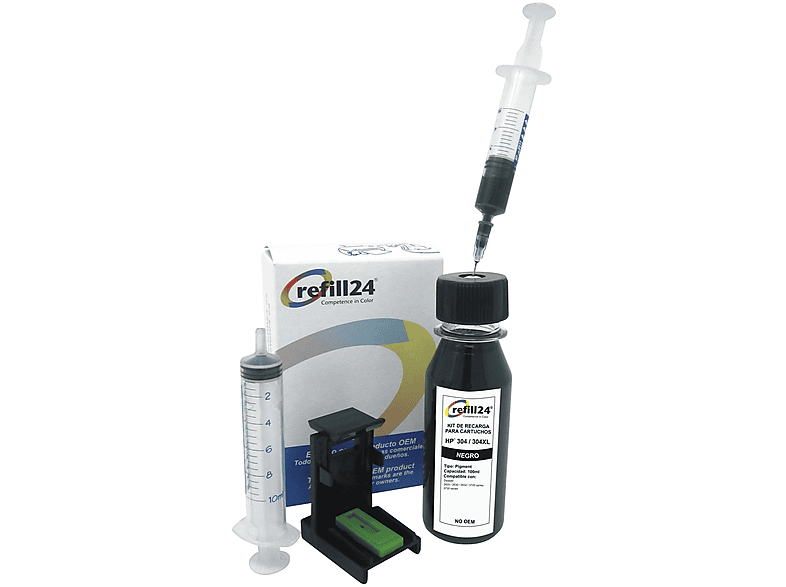 Kit Inchiostro Compatibile Ricarica Cartucce Hp 304 Stampante Hp - Foto 9