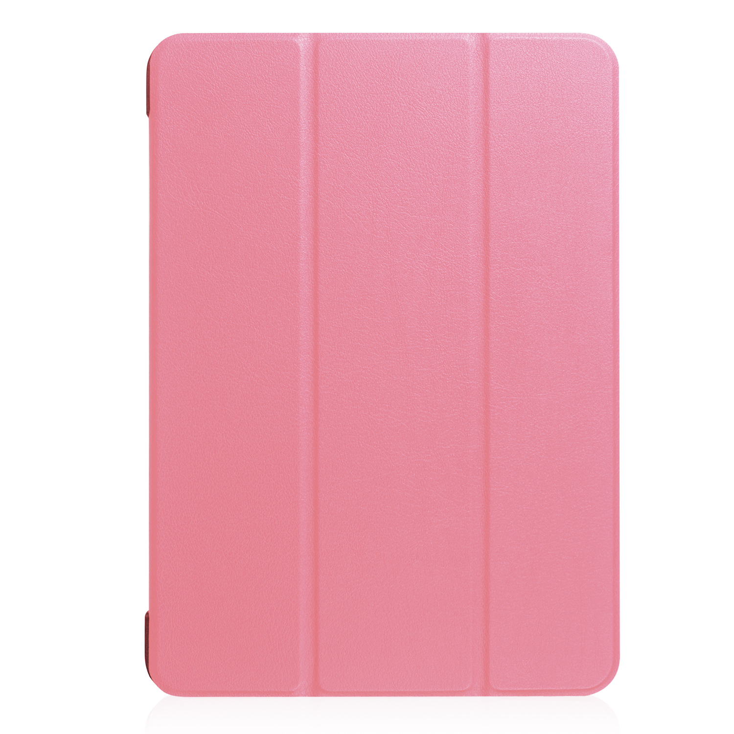 LOBWERK Hülle Schutzhülle 3 Kunstleder, Pro iPad 2019 Bookcover Air iPad für Zoll 10.5 Apple Rosa 2017