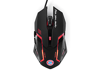 SNAKEBYTE FC Bayern München PC Gaming-Mouse Mouse, Schwarz