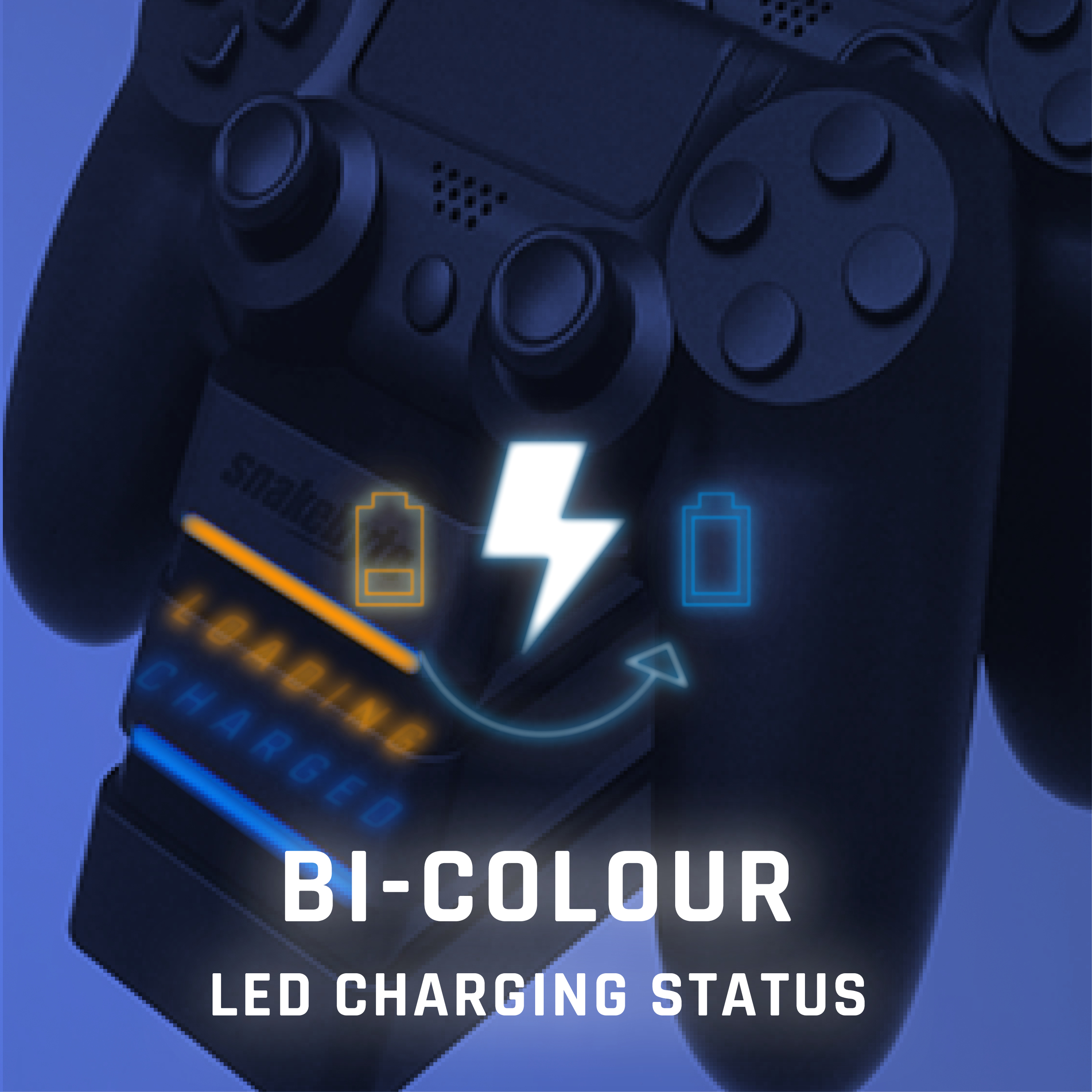 SNAKEBYTE SB911712 TWIN:CHARGE 4 | 2-FACH LADESCHALE, 2-Fach Ladeschale ...
