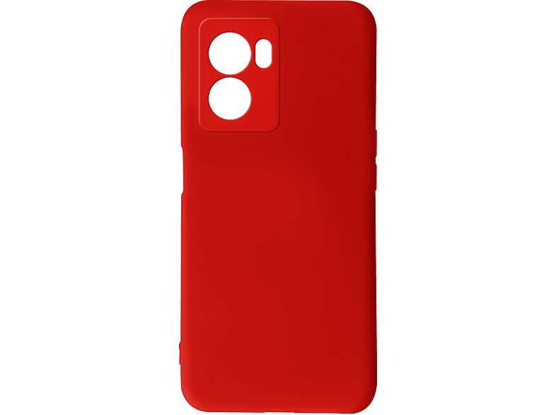 AVIZAR Soft Touch Oppo, Series, Oppo A57, Backcover, Rot