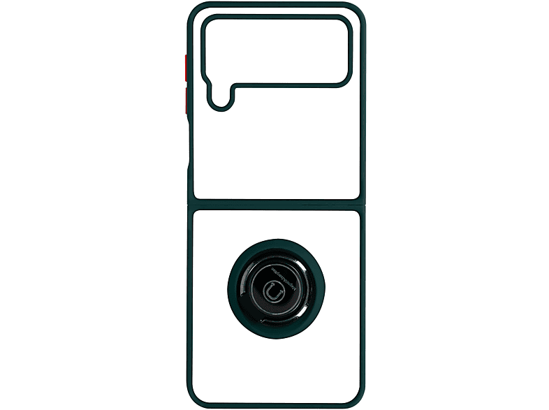 Samsung, Flip Grün AVIZAR Galaxy Series, Z 4, Kameo Backcover,