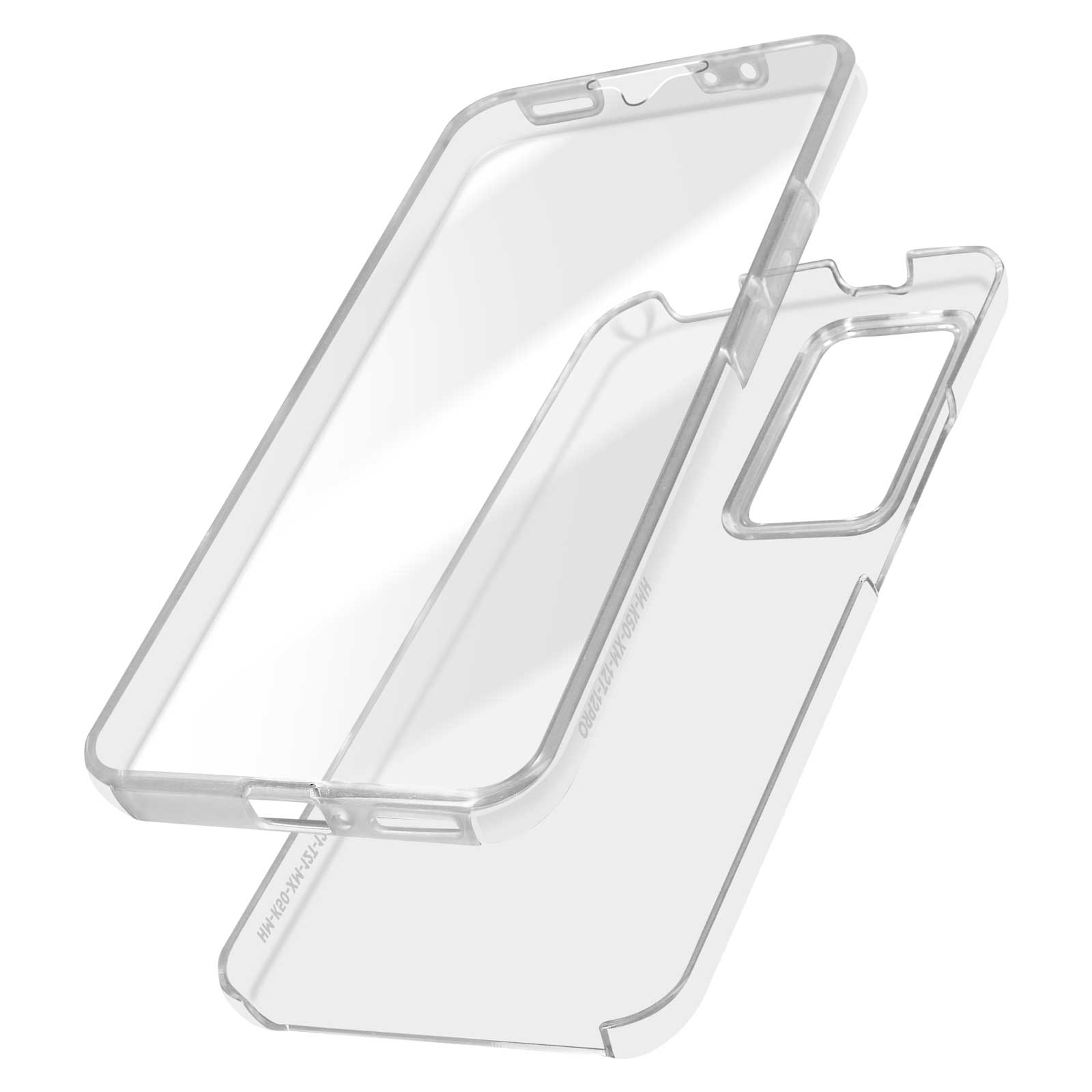 Series, AVIZAR Rückseite Schutzhülle, Transparent Full Xiaomi, Full Cover Pro, Vorder- Cover, 12T