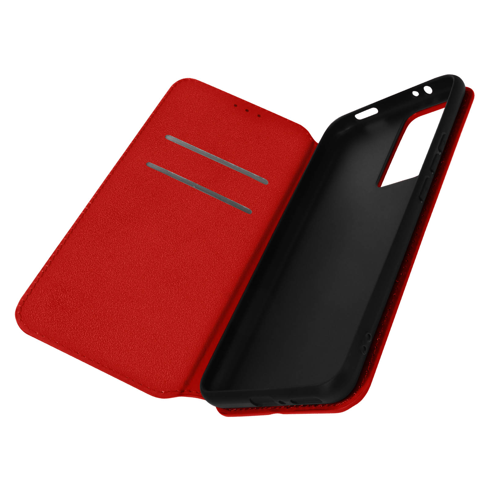 AVIZAR Classic Edition, Backcover mit Rot Bookcover, 12T Xiaomi, Pro, Series, Magnetklappe