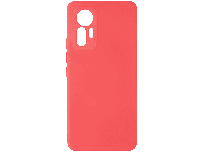 AVIZAR Soft Touch Series, Backcover, Xiaomi, 12 Lite, Fuchsienrot