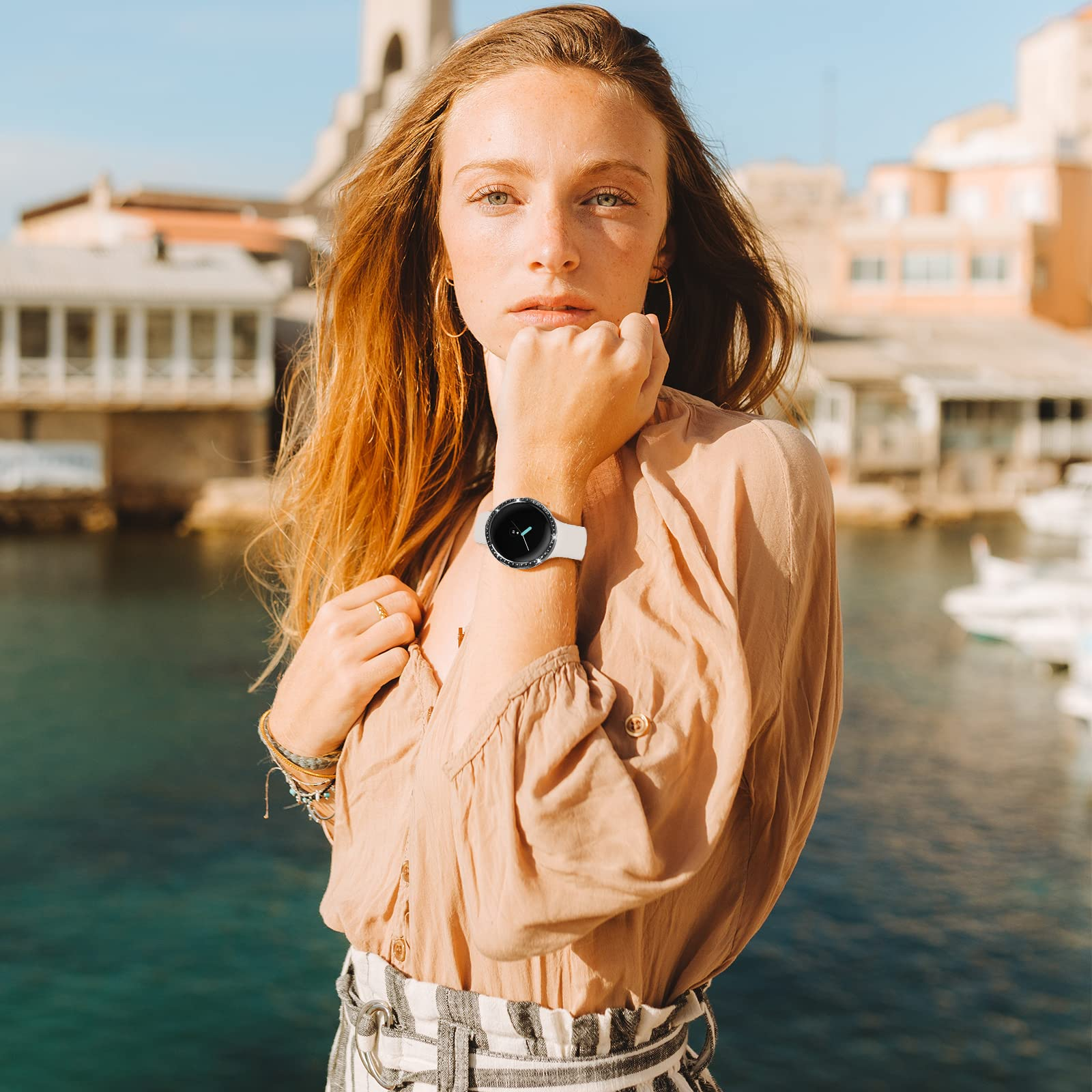 Pixelwatch) Google Smartwatch-Hülle INF Displayschutz Uhrengehäuse(für mit