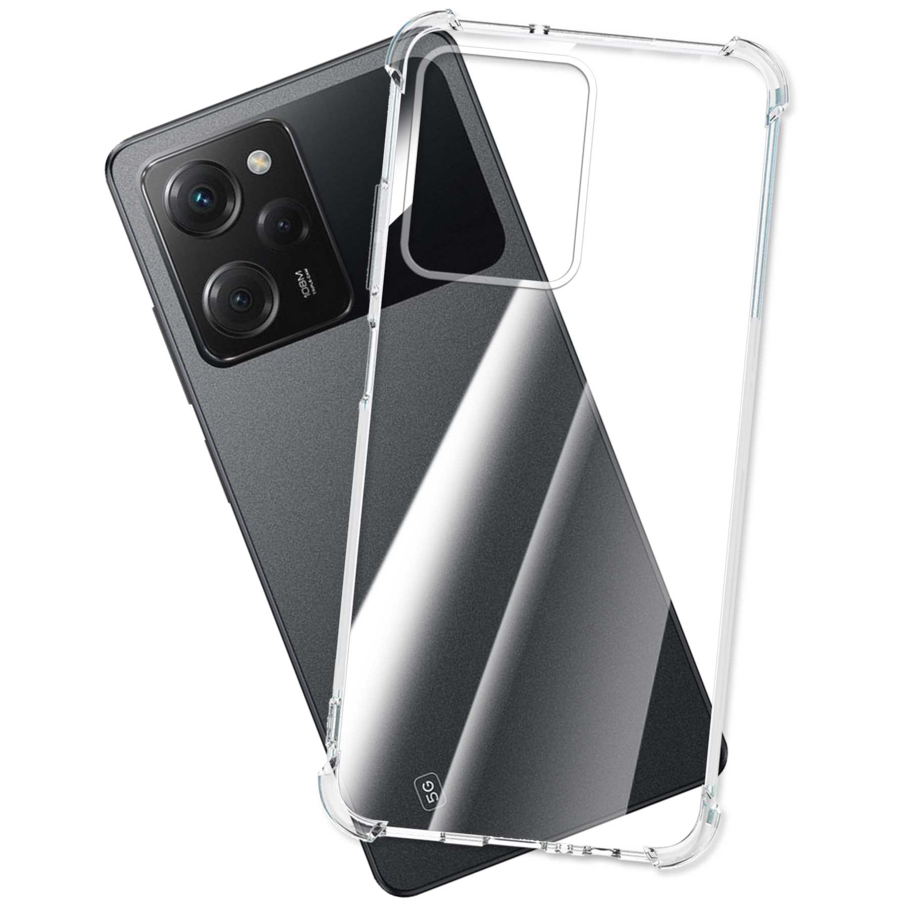 MORE Case, ENERGY Poco Transparent Clear Pro MTB X5 Xiaomi, 5G, Armor Backcover,