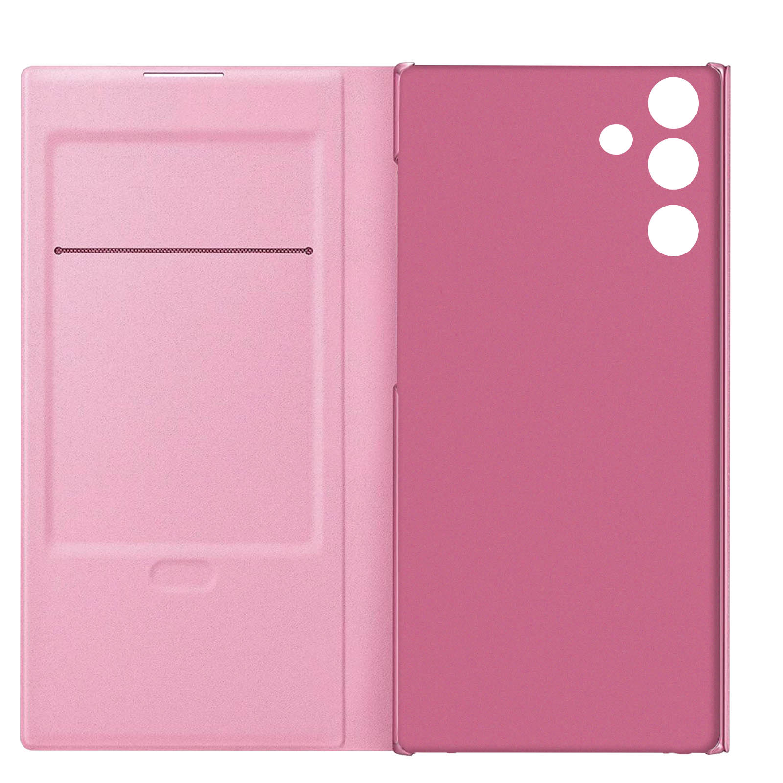 10, SAMSUNG Bookcover, Note Cover Rosa Galaxy LED-View Samsung, Series,