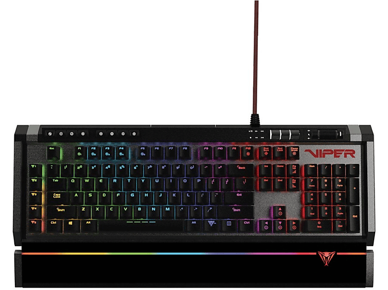 PATRIOT Viper V770 Mechanische RGB-, Kailh Gaming Mechanisch, Tastatur, Mechanische Red