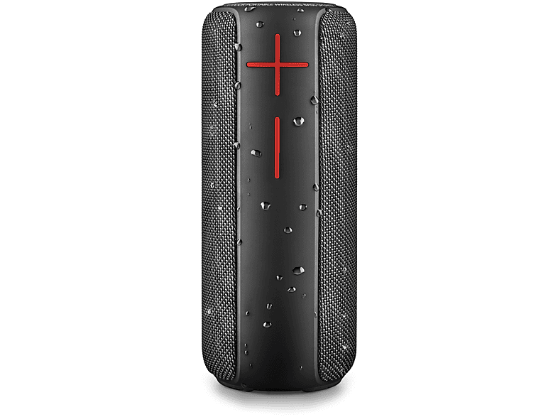 ROLLERNITRO2BLACK Schwarz Tragbarer Lautsprecher Aktiv-speaker, NGS