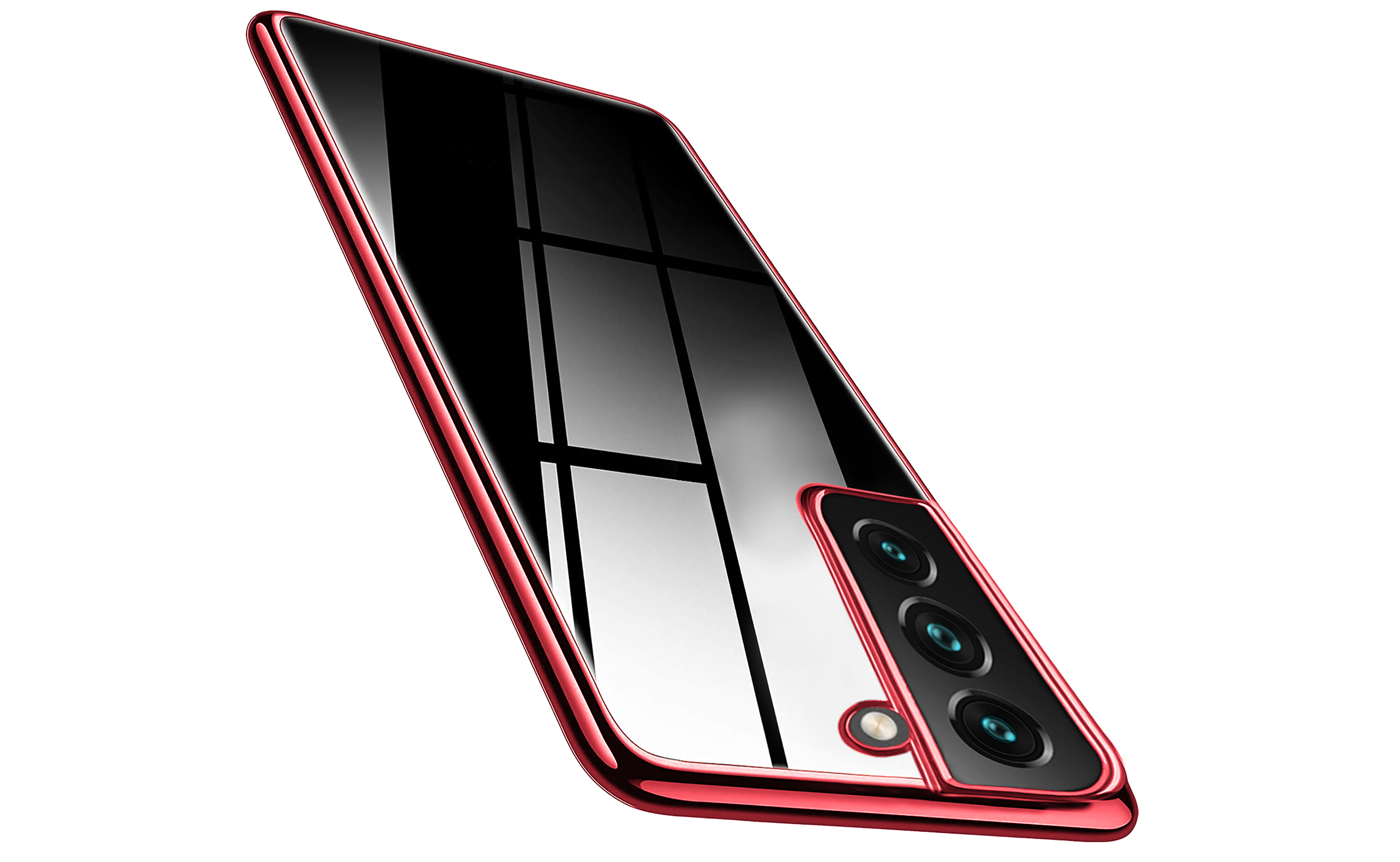 Galaxy ARRIVLY Rot Silikon S23 Backcover, Plus, Samsung, Hülle,