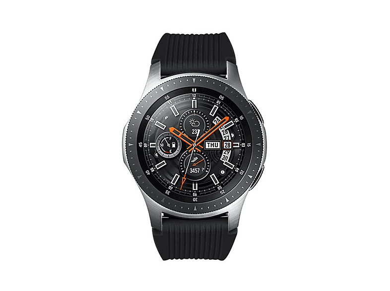 INF Armband für Galaxy Watch Watch Ersatzband, Galaxy Samsung, mm, Samsung 46 mm, schwarz 46