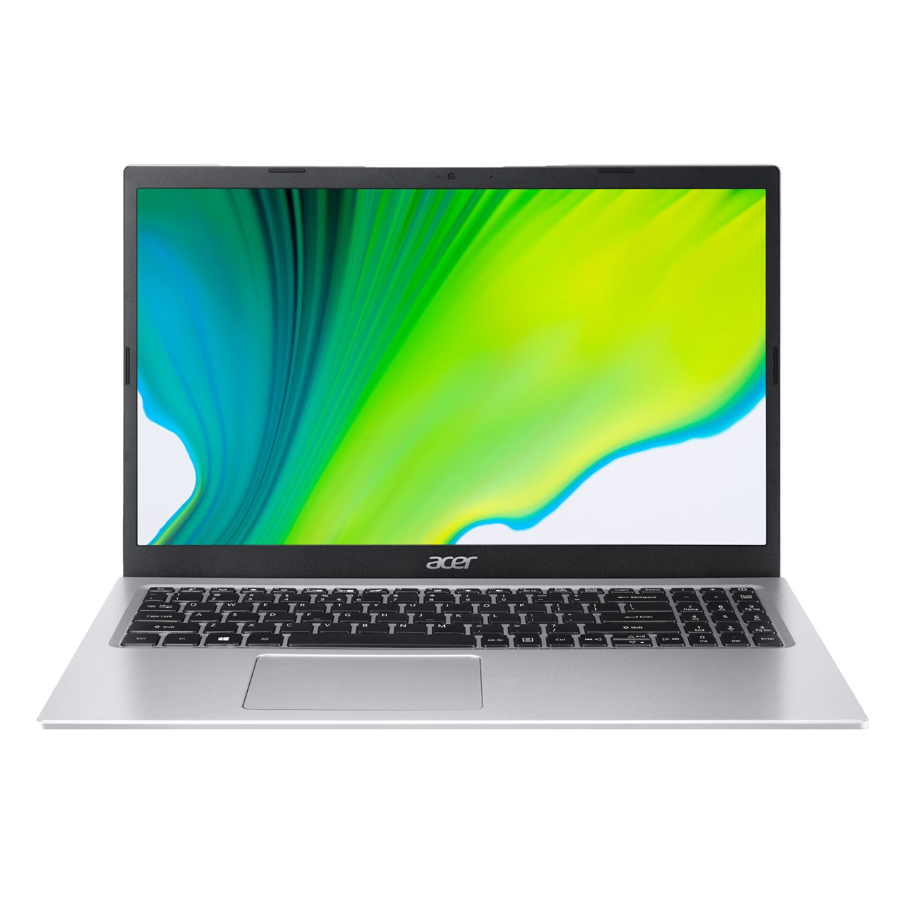ACER Aspire 3 (A315-35-C99H), Notebook mit Intel® RAM, 4 silber UHD-Grafik, 15,6 Speicher, GB Display, Zoll Interner GB 128