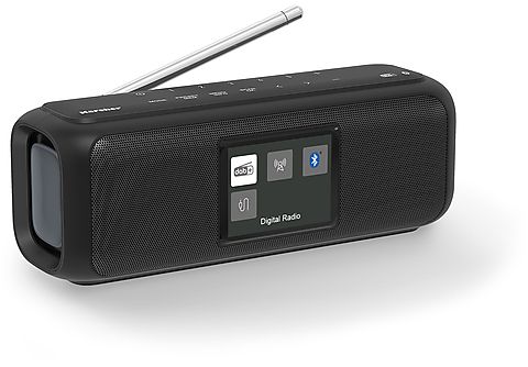 KARCHER DAB Go Bluetooth Lautsprecher, DAB+, UKW (FM), DAB+, Bluetooth, Schwarz