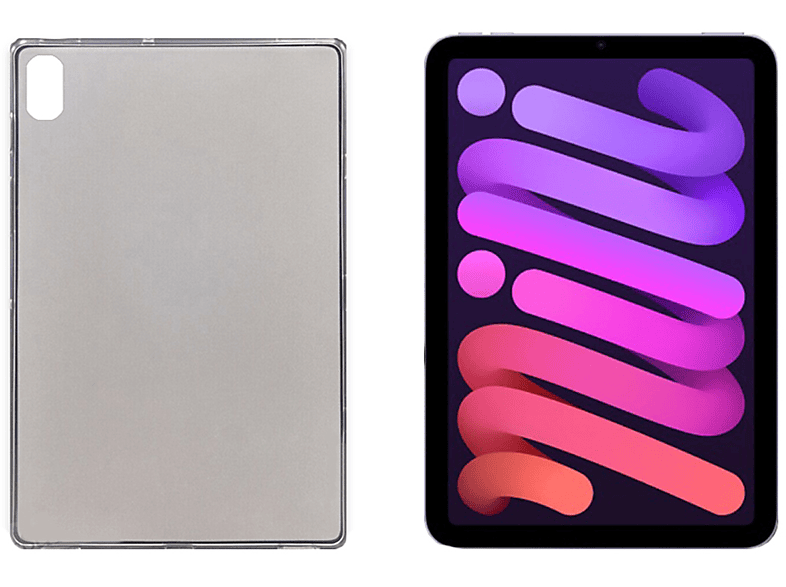 LOBWERK Hülle Schutzhülle Backcover für Apple iPad Mini 6 2021
