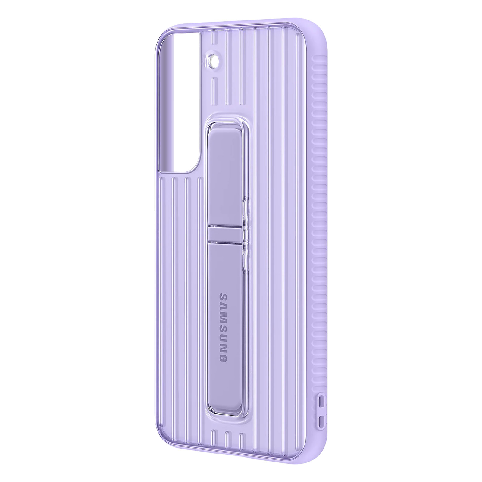 SAMSUNG Protective Standing Cover S22, Galaxy Lila Backcover, Samsung, Series