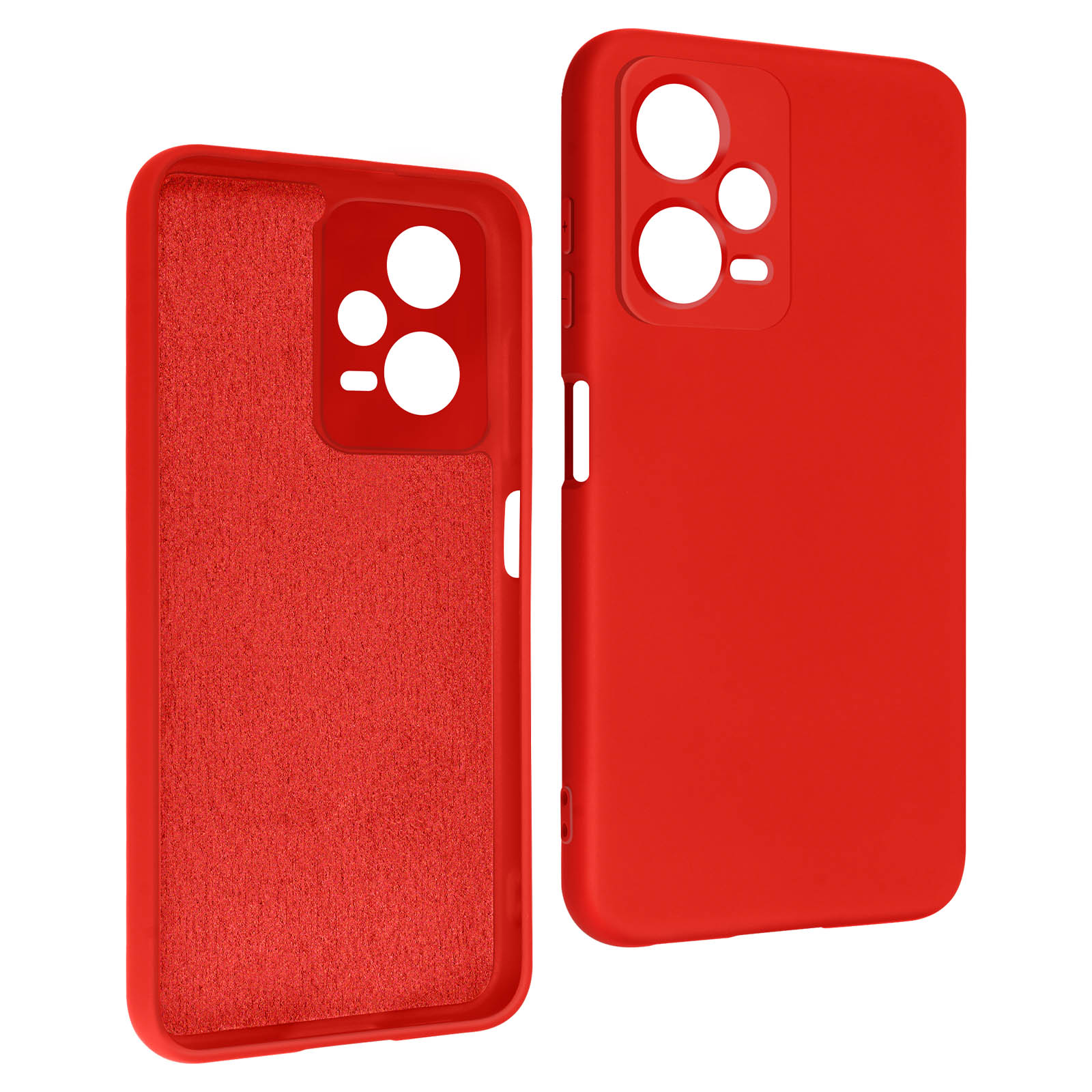 AVIZAR Likid Series, Backcover, Pro Rot 5G, 12 Redmi Note Xiaomi