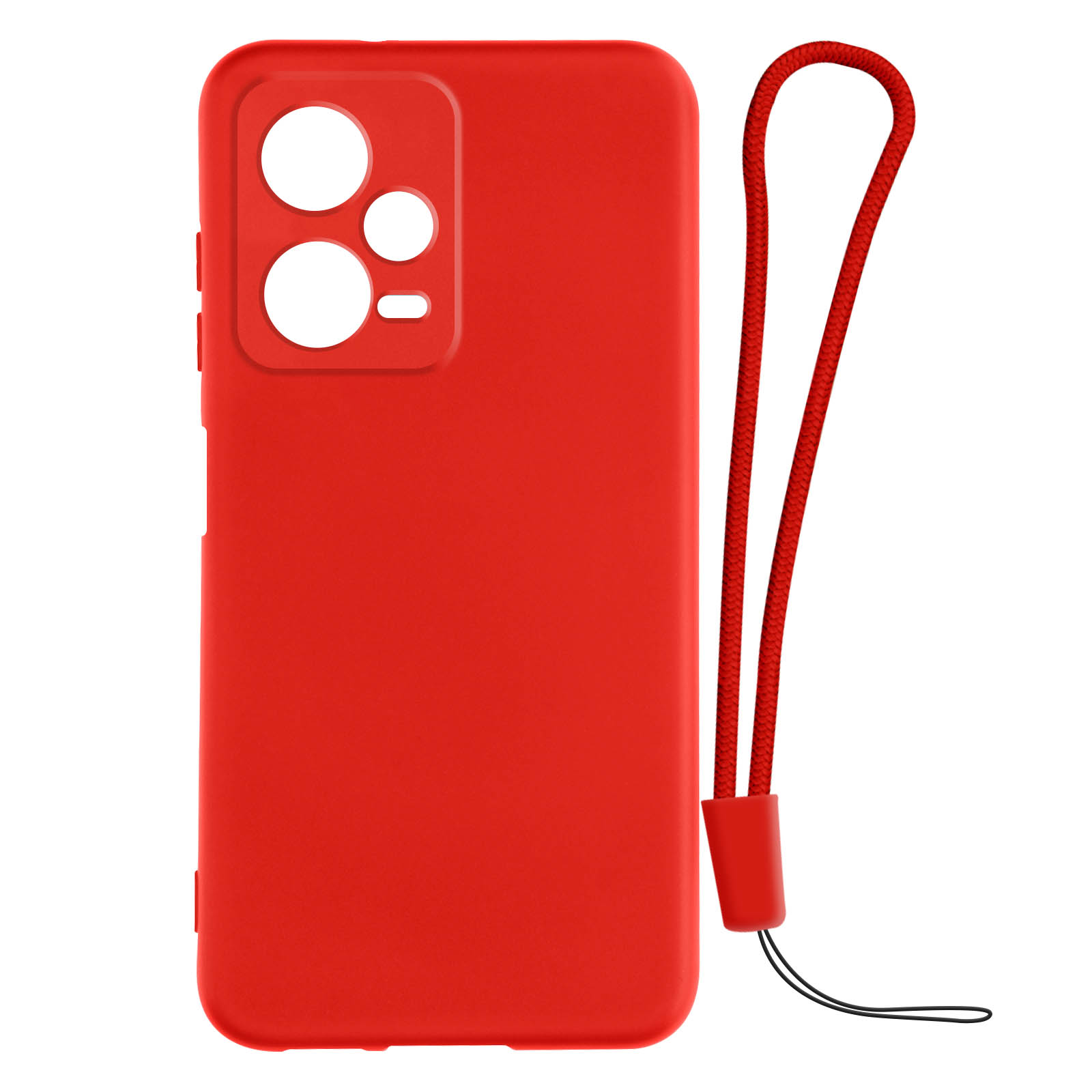 Pro Backcover, 12 Series, Redmi Likid Xiaomi, Note 5G, Rot AVIZAR