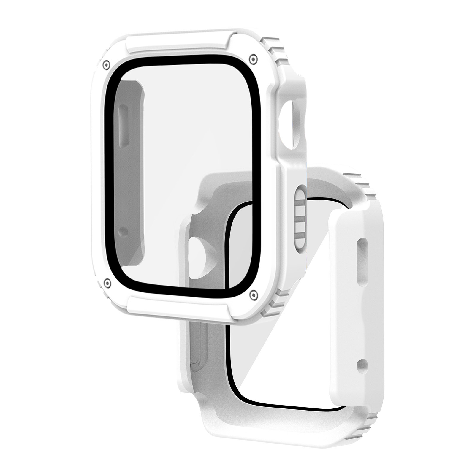 Apple, 42mm, Series, Series AVIZAR 3 Full 2 Watch Weiß Cover, 360° Apple 1, / /