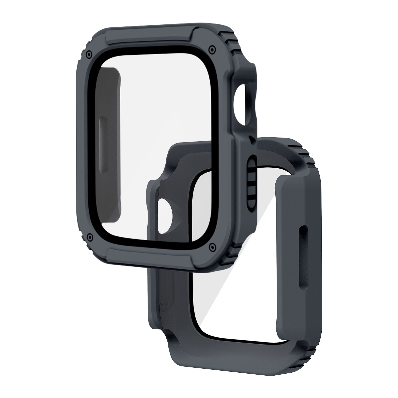 AVIZAR 360° Series, Full / 8 Series Watch Grau Cover, Apple, Apple 7, 41mm