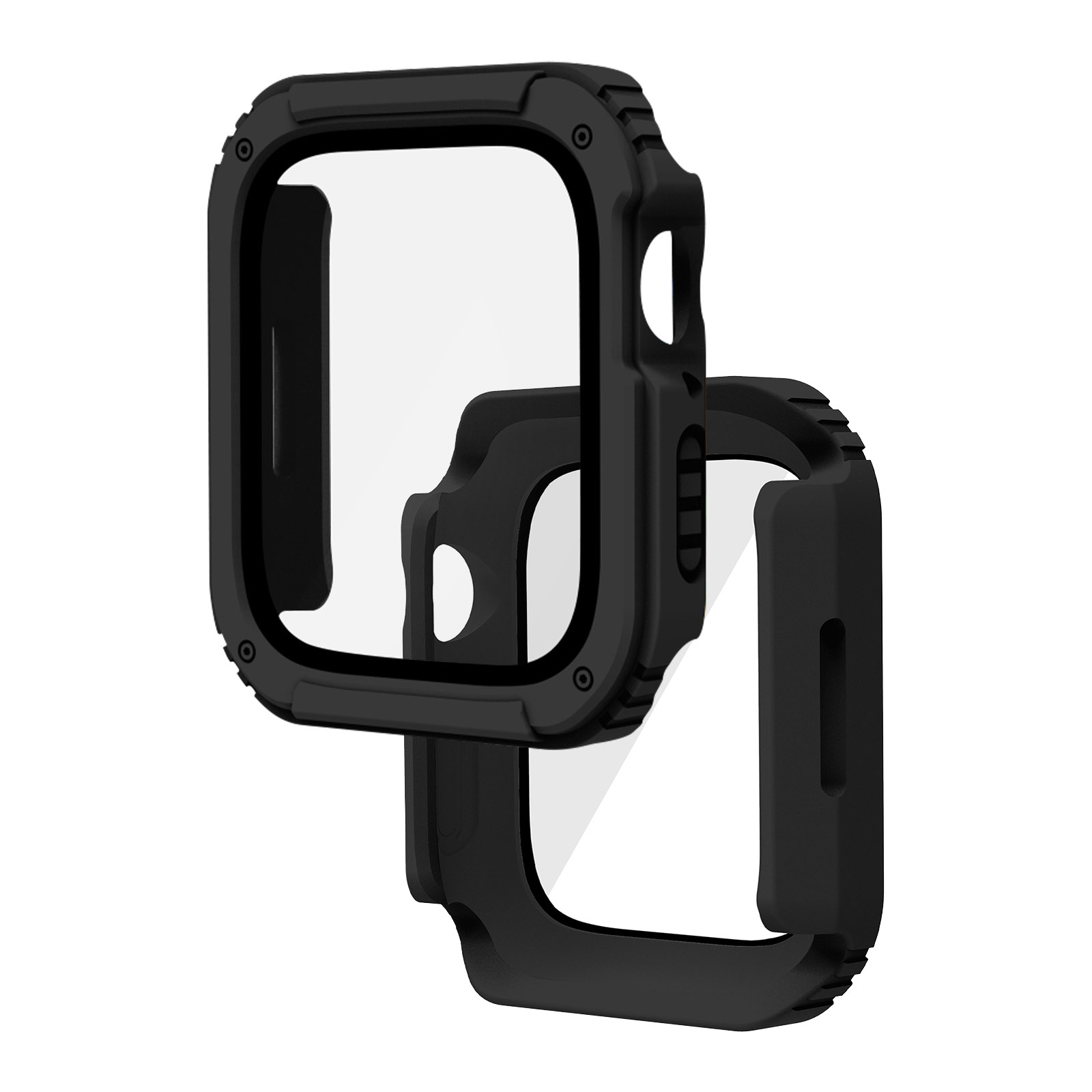 AVIZAR 360° Series, Full / 8 Series Schwarz Cover, Watch Apple, 7, 45mm, Apple