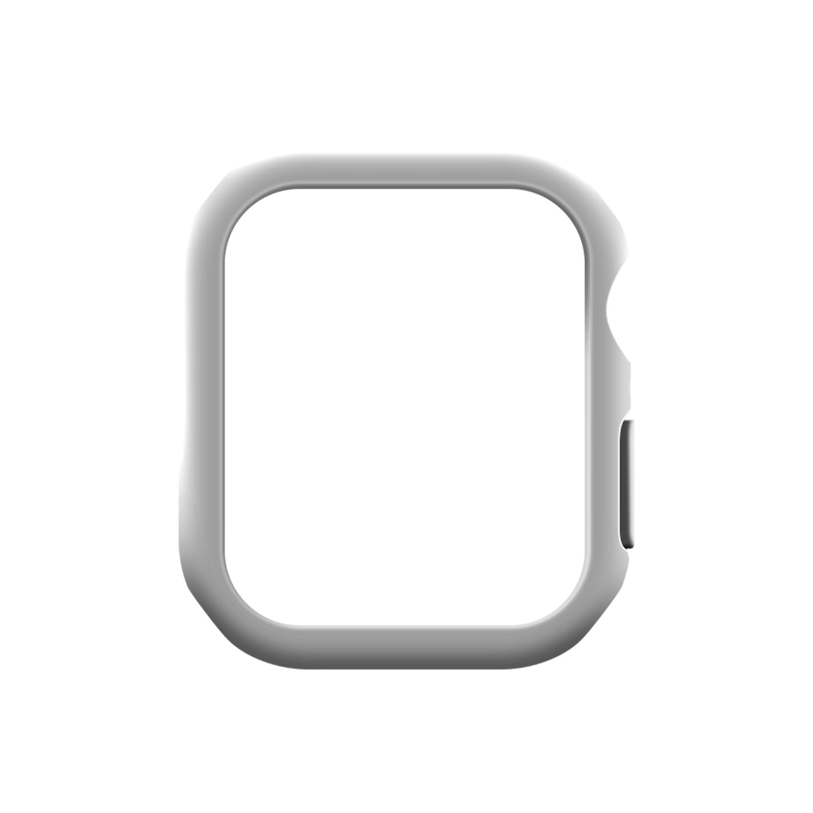 AVIZAR Silikon, Full Cover, Silber Watch / Apple 7, 45mm, Apple, Series 8