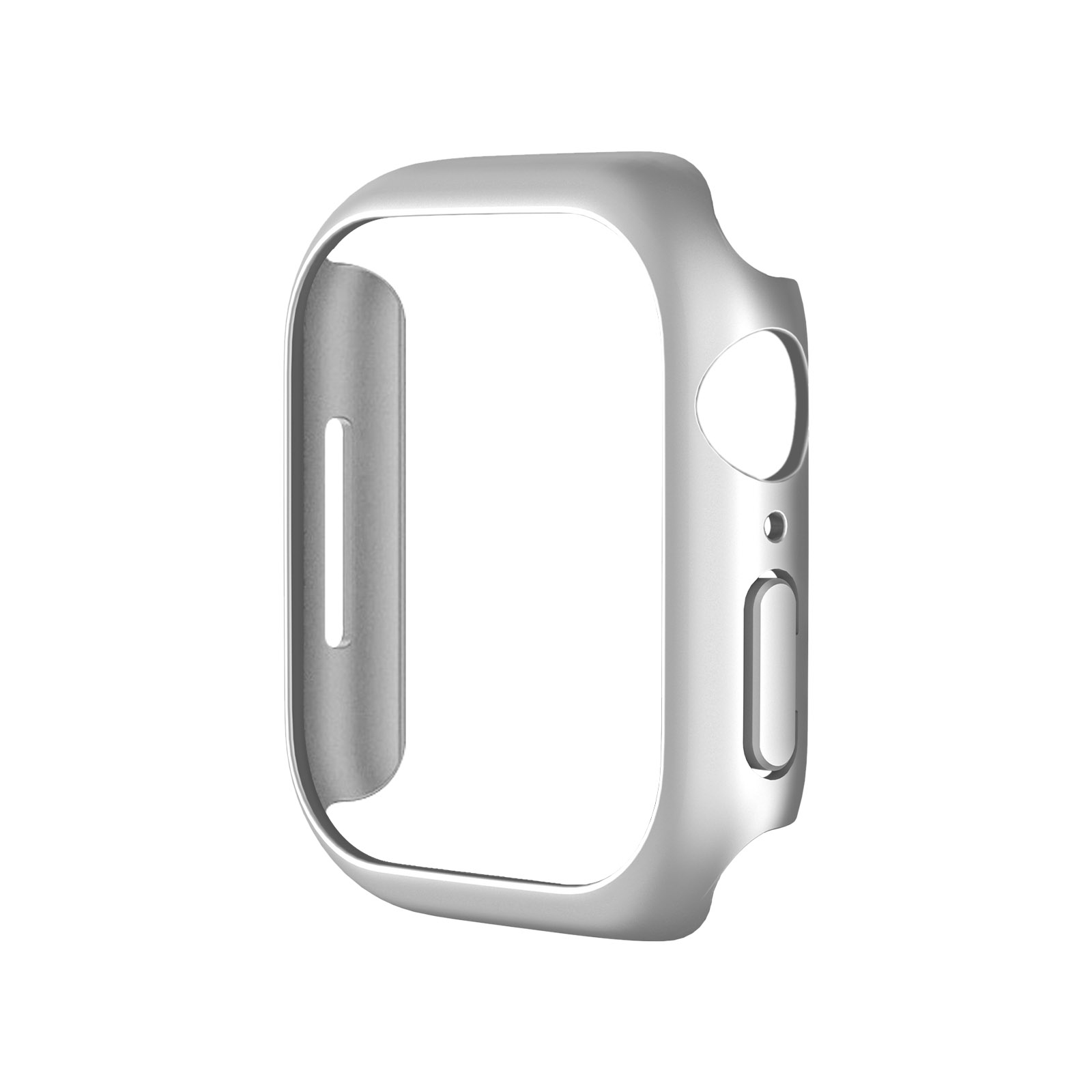 AVIZAR Silikon, Full Cover, Apple, Apple 7, 45mm, / Silber Watch 8 Series