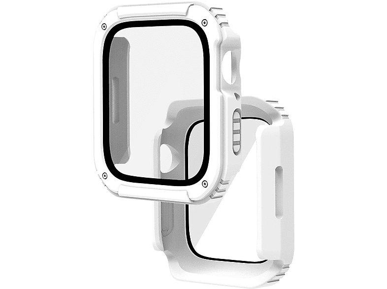 AVIZAR 360° Series, Full Cover, Apple, Apple Watch Series 6 / 5 / 4 / SE, 40mm, Weiß