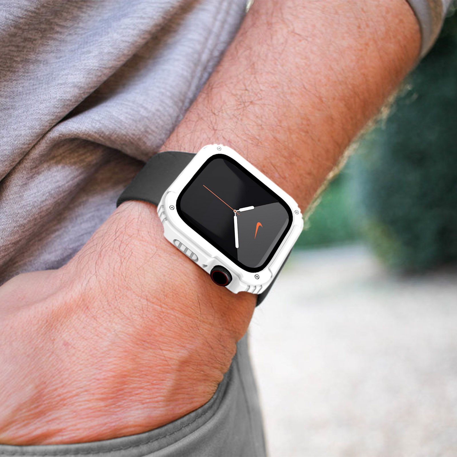 AVIZAR 360° Watch Apple, Full Series, 4 Series Cover, / SE, 40mm, 5 / 6 Apple Weiß 
