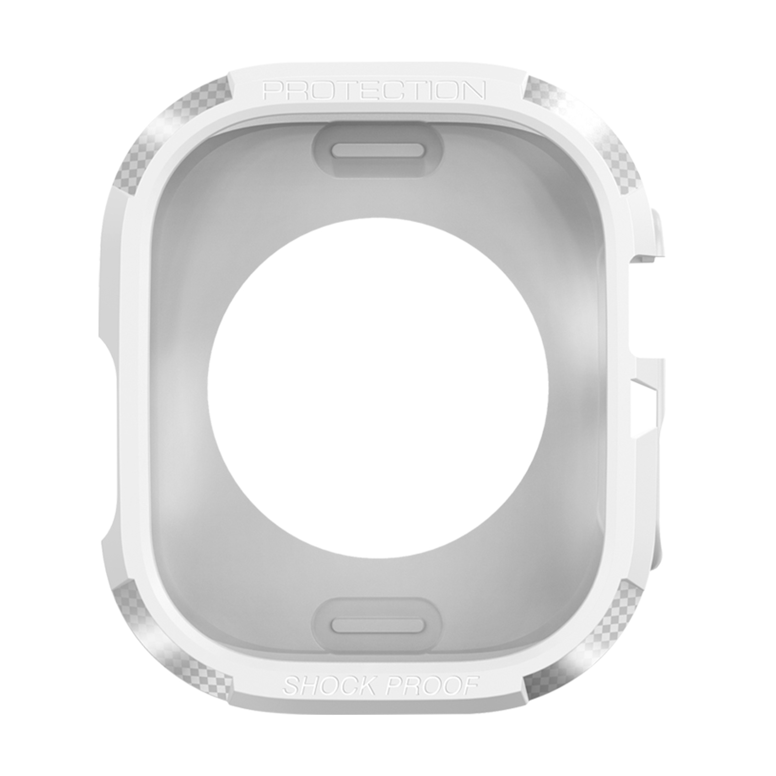 Apple, 5, Full Design, Carbon Series Weiß AVIZAR 4, 6, Watch 8, Cover, Apple 7,