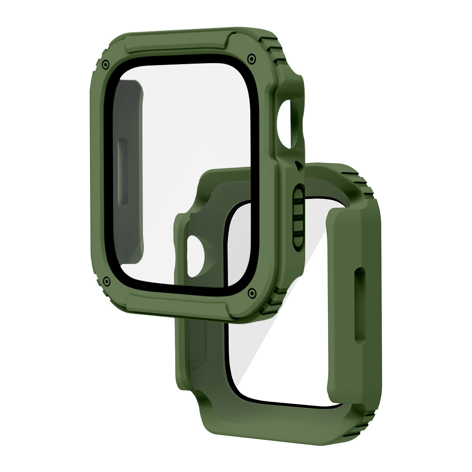 AVIZAR 360° Series, Full Cover, / 5 / / Apple Watch SE, 44mm, Series 4 Apple, Khaki 6