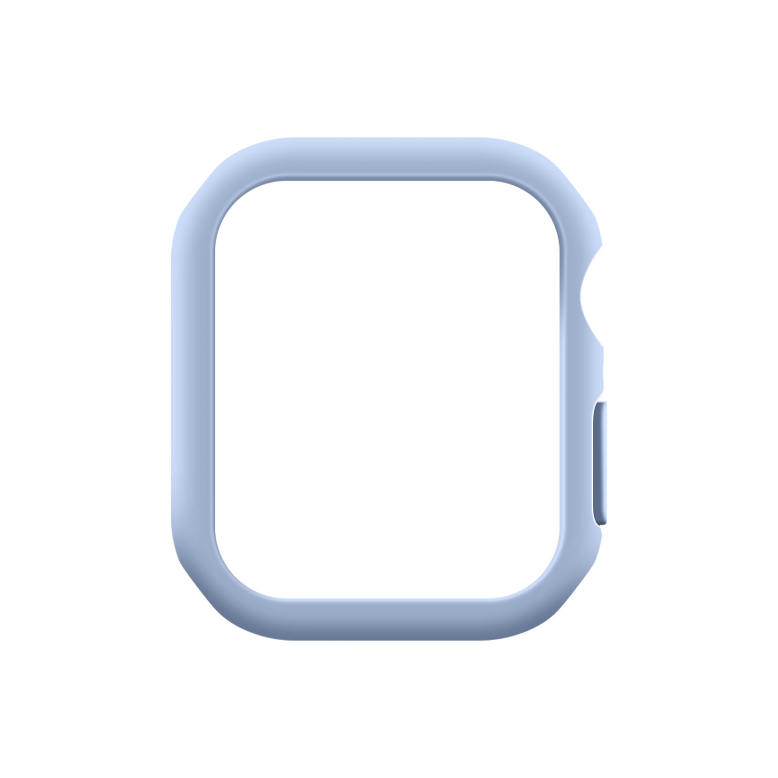 AVIZAR Silikon, Full 8 Apple, Series Blau Watch Cover, / Apple 7, 45mm