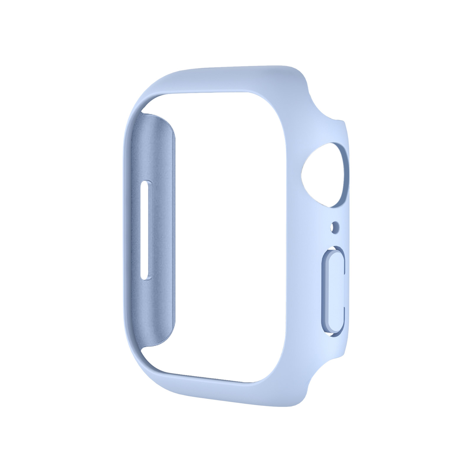Apple, Silikon, Cover, Watch 8 Series AVIZAR Blau / 7, 45mm, Full Apple