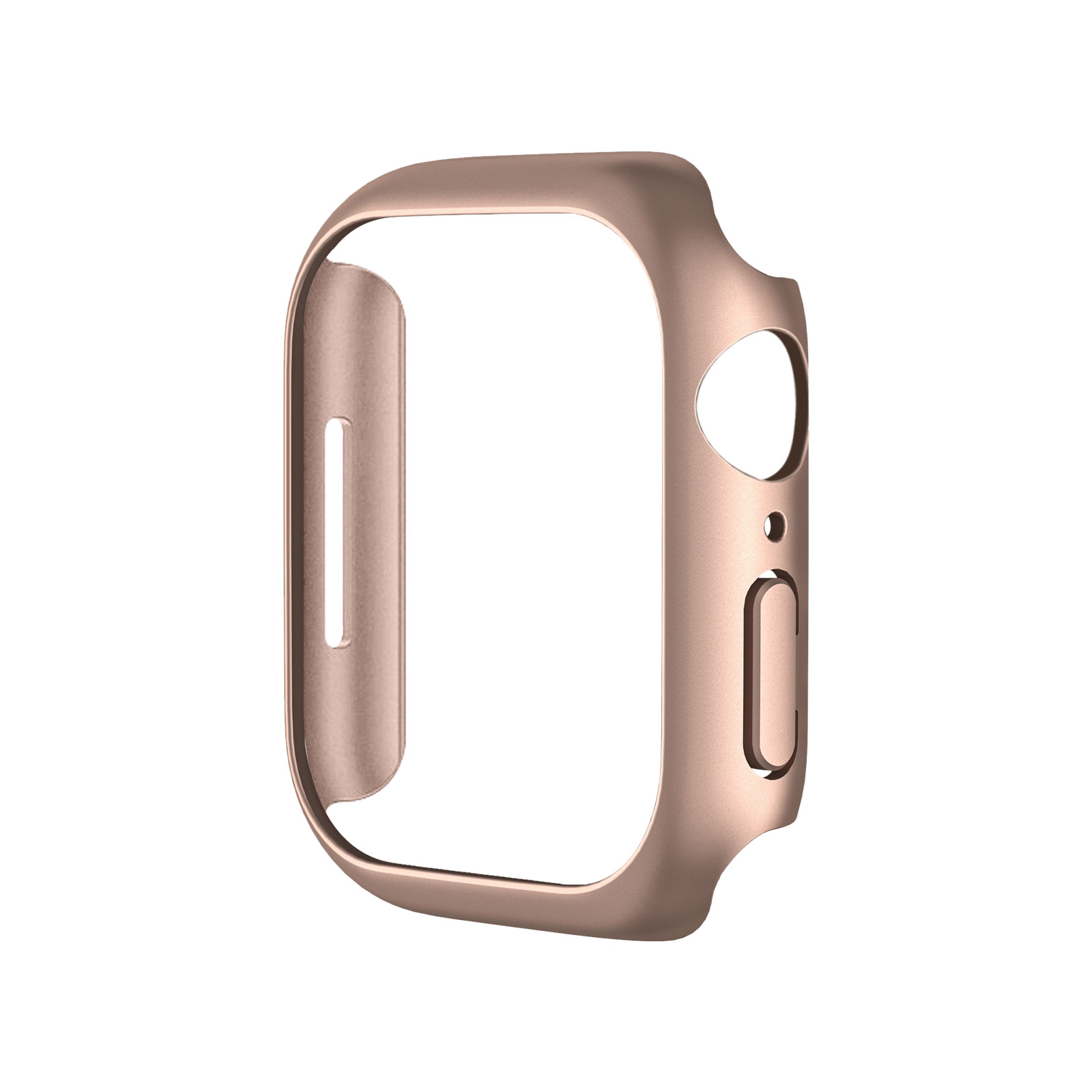 Cover, Silikon, Apple, Full 7, 45mm, Apple Watch AVIZAR 8 Rosegold Series /