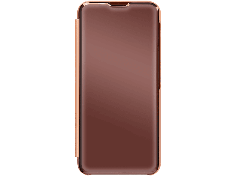 AVIZAR Clear View Standing Cover Series, Bookcover, Samsung, Galaxy A14, Rosegold