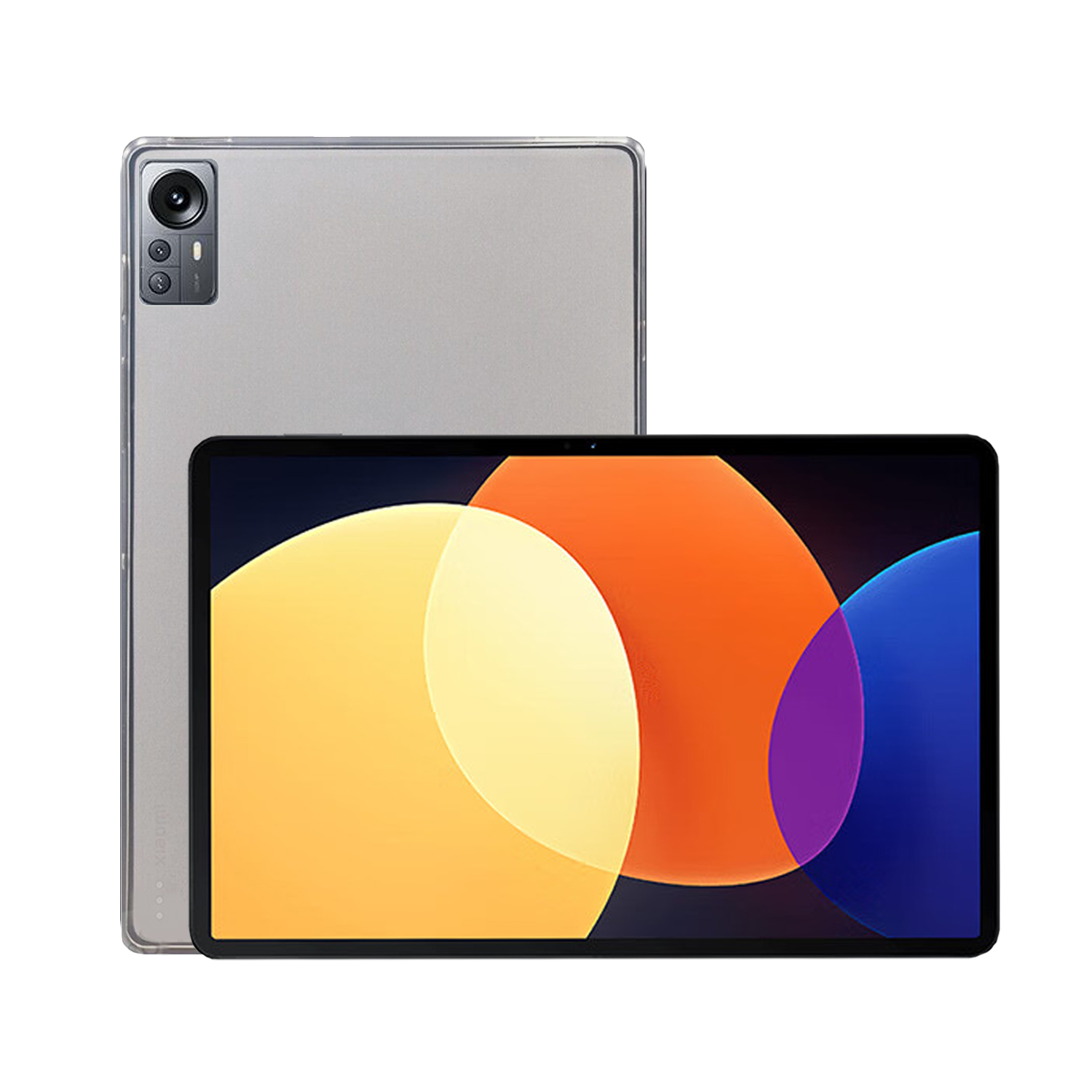 LOBWERK Hülle Schutzhülle Backcover Zoll Xiaomi Transparent TPU, für 5 Pro 12.4 Pad