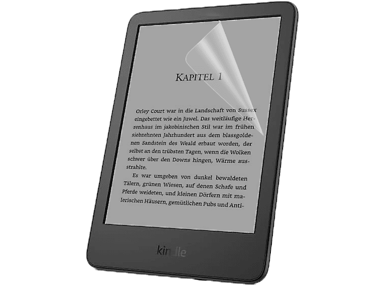LOBWERK 2x Folie Schutzfolie(für Amazon Kindle 2022 11 Gen. 6 Zoll)
